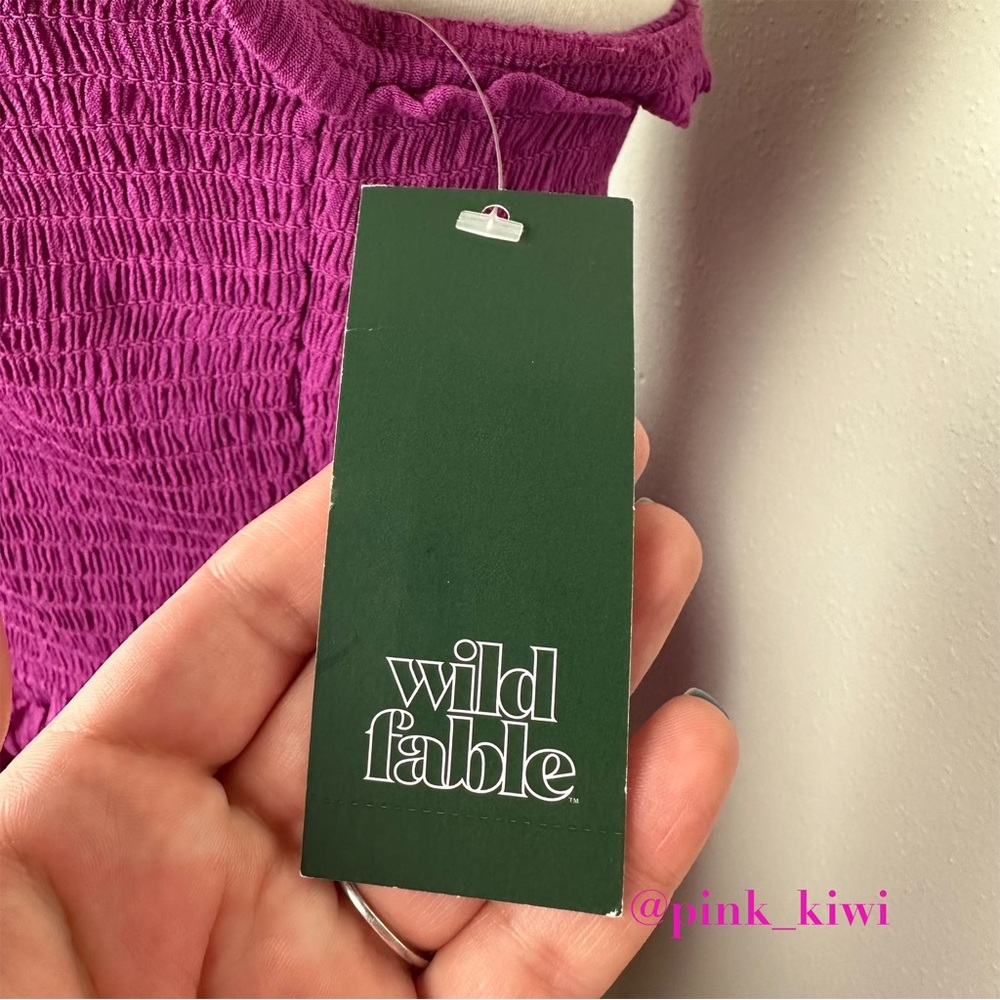 Wild Fable Sleeveless Woven Smocked Romper - Picture 11 of 13